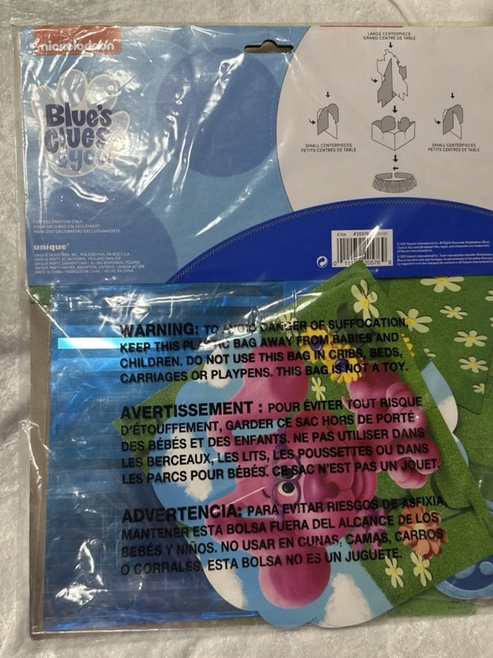 Nickelodeon Blue’s Clues & You! Birthday Party Decorations Kit Preschool Toddler